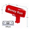 Pistola de Billetes,Pistola Lanza Billetes Cash Money Super Gun,Pistolas de