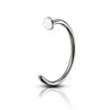 PiercedOff Titanium Nose Ring - Thickness 18GA (1mm) / Diameter