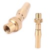 Female Thread Fountain Nozzle Brass Multihole Bubbling Sprinkler for Garden