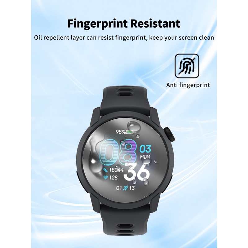 FJIASTB 3-Pack Screen Protector for COROS PACE 4 Smart Watch