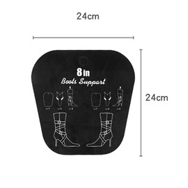 QUUPY 2 Pair Boot Shaper Form Inserts Reusable Boot Tall Breathable Support Tool for Women and Men Boots(8Inch)