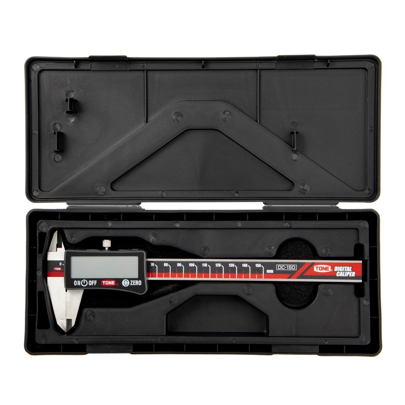 TONE Digital Caliper DC-150 Total Length 9.3 inches (235 mm),