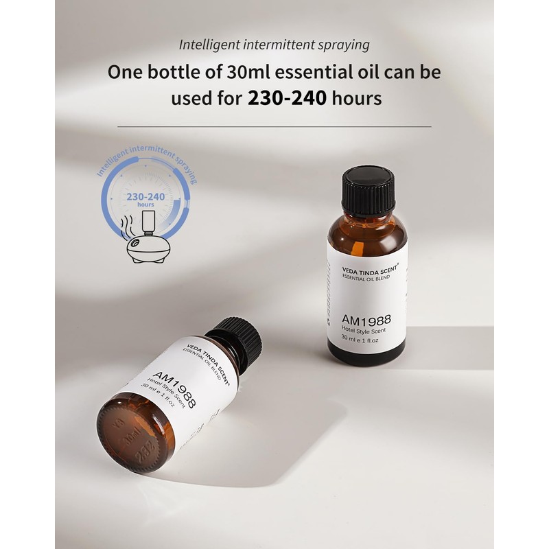 VEDA TINDA SCENT Hotel Scented Essential Oils Blend, Hotel Diffuser