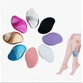 Crystal Hair Remover, Painless Crystal Hair Remover, Magic Hair Remover for Women and Men, Hair Remover and Exfoliation Tool (Blue)