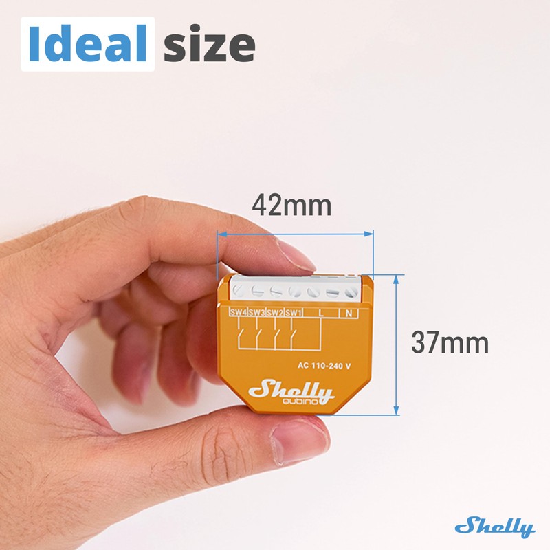 Shelly Wave i4 US LR | Z-Wave Long Range 4