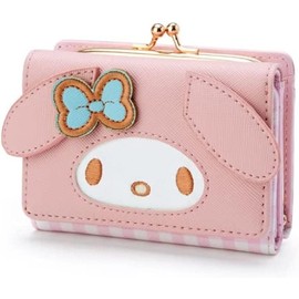 Cute Coin Purses for Girls Kawaii Wallet Cartoon Trifold Wallets for Japanese Anime Fans(Pink)