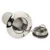 Marine Boat Deck Filler with Keyless Cap Stainless Steel Mirror