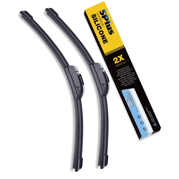 5 PLUS 5 PLUS? 15+15 inch Silicone Windshield Wipers Replacement