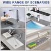 Kitchen Sink Splash Guard, 2024 Upgrade Silicone Sink Faucet Mat,