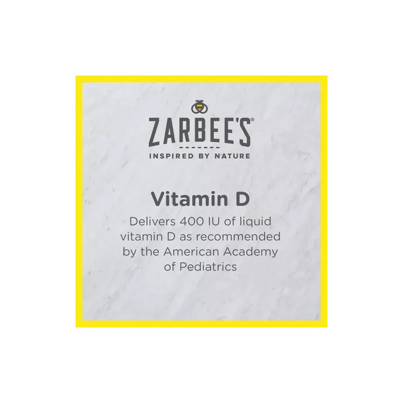 Zarbees Baby Vitamin D 0.47 Oz (14 Ml)