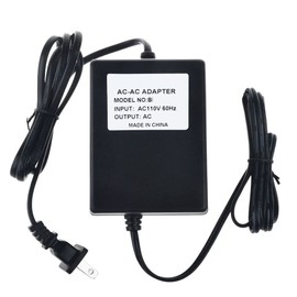 J-ZMQER 8V ~ 9V AC/AC Adapter Compatible with Model dv9750-4 DV-9750-4 Fits Mr Christmas Plastic Holiday Xmas 8VAC - 9VAC Wall Home Battery