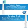 KHBD Replacement Heads Compatible with Oral B Braun Toothbrushes Electric-