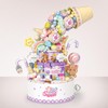 Candy Wonderland Music Box Building Set – 909PCS Sweet Candy