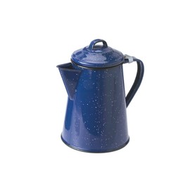 GSI Outdoors Enamel Coffee Pot to Store Hot Coffee, Tea for Camping & Farmhouse - 6 Cup