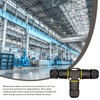 2 x Waterproof IP68 Cable Connectors: GOEDCH 3-Pin Earth Cable