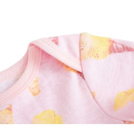 kavkas Baby Bodysuit Cute Short Sleeve Onesie Soft Cotton Vest for Toddler Toddler Boys and Girls 3 Pack (0-12 Months), love sets, 3-6 months