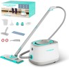 HAUSHOF 1500W Portable Steam Cleaner w/1.5L Tank and Wheels 4
