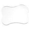 OHPHCALL Acrylic Cup Coaster Transparent Tabletop Mats for Home Office