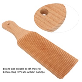 Beech Gnocchi Board,Surface, Lightweight, Practical Gnocchi Roller for Perfect Shape with Home Convenience, Healthy Material, and Strong Durability