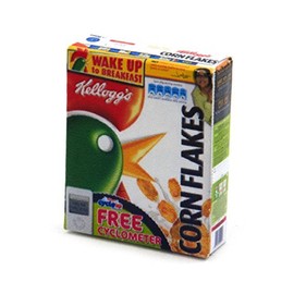 MyTinyWorld 2 x Dolls House Miniature Box of Cornflakes