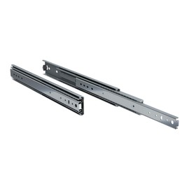 TCH Hardware 18” Inch Heavy Duty 250 lb Steel Drawer Slides - 3/4" Wide - Full Extension with Over Travel