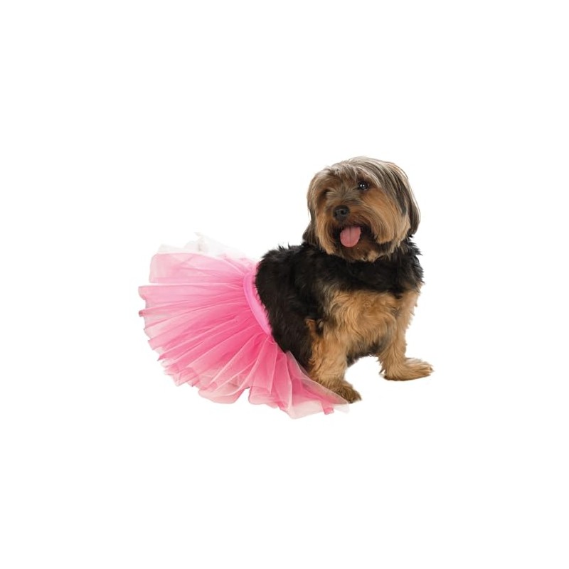 Rubie's Pet Costume Tutu, Pink, Medium/Large