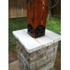 Ozco Laredo Sunset 8x8 Post Base Kit, Includes Decorative Plates,
