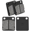 AHL semi-metallic Front Juego de pastillas de freno para Yamaha