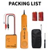 2-in-1 Car Circuit Tracer, 6-42V Wire Tracer Electrical Tool& RJ11