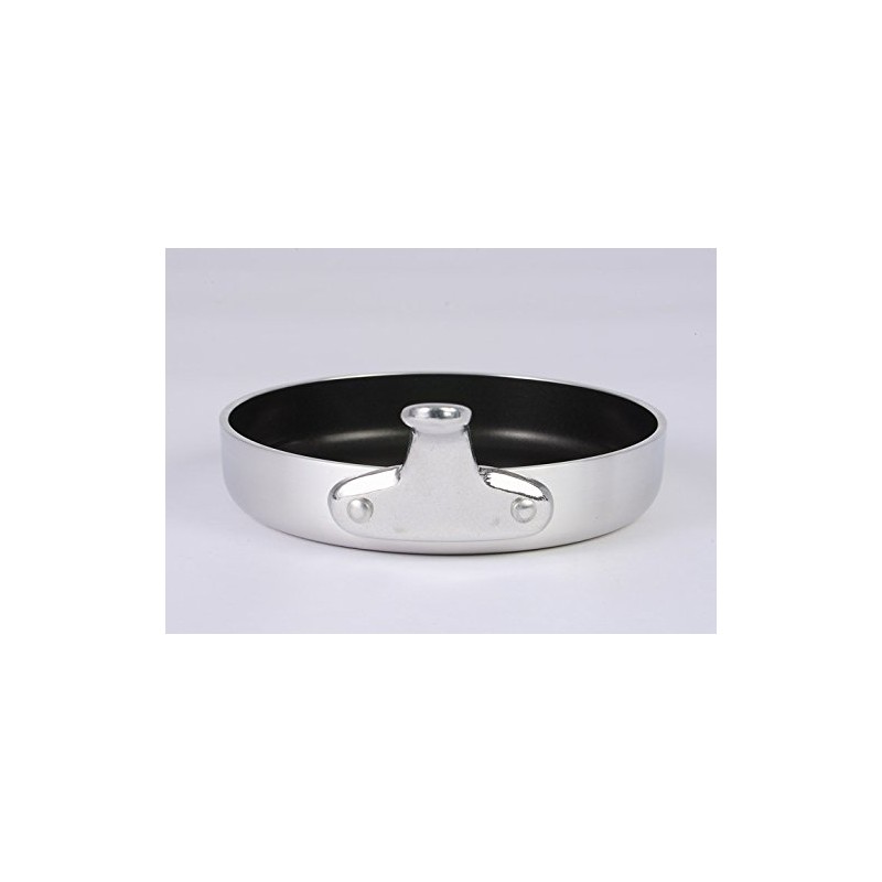 Nakao Aluminum Manufacturing N-163 Ham Egg Pan, Medium Depth, 5.9