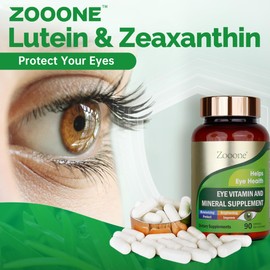 zooone zooone- 90pcs Lutein Eye Vitamins Supplement, for Macular Health