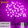 Pooqla RGB Cherry Blossom Tree Light with Remote 28 Colors