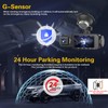 Hikity 3.0" DVR 2K WiFi Dashcam Four Auto Kamera APP