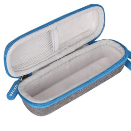 Aproca Hard Case Compatible with The Breather Inspiratory/Expiratory Respiratory Muscle Trainer, Portable Storage Bag for Accessories- Grey (Case Only)