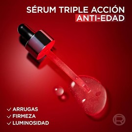 L'Oreal Paris Revitalift Laser Sérum Rostro Triple Acción Anti-Edad,Corrige Arrugas, Da Firmeza, Luminosidad y Unifica el Tono, Con Tecnología Tri-Pép