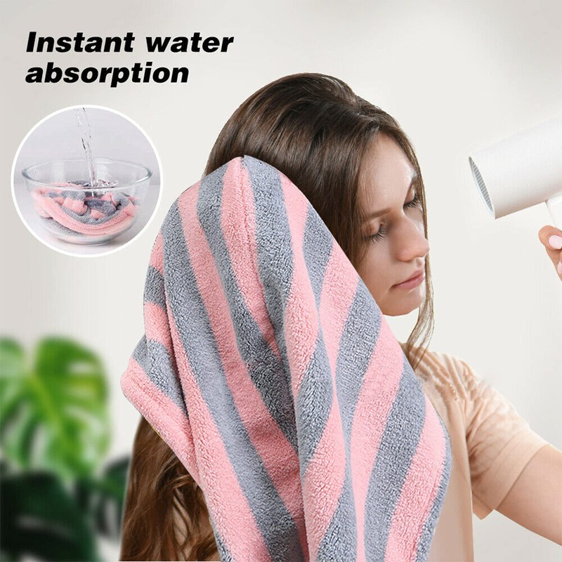 Fast Dry Microfibre Hair Towel, MH MOIHSING Hair Towel Wrap