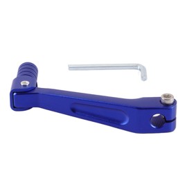 GOOFIT Blue Shift Lever Gear Aluminum Alloy Shift Pedal Folding Air-Cooled Water-Cooled Replacement for 250 Huayang Series T2 T4 Motorbike ATV Dirt Pit Bike