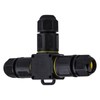 IP68 Junction Box Waterproof 3 Way 3 Pin Electrical Cable