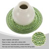 sourcing map 4pcs Round Braided Placemats 4" Non-Slip Round Table
