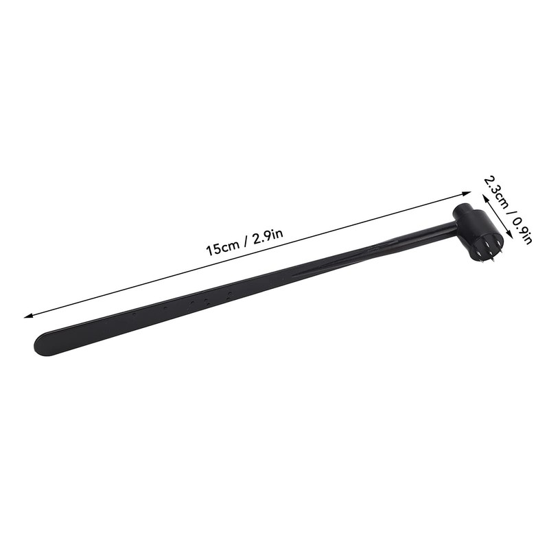 Plum Blossom Dermal Hammer, Stainless Steel Single End 5PCS ABS