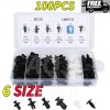 AQJ Fit Subaru 100PCS Bumper Clips Tool Kit Retainer Rivet-Fastener