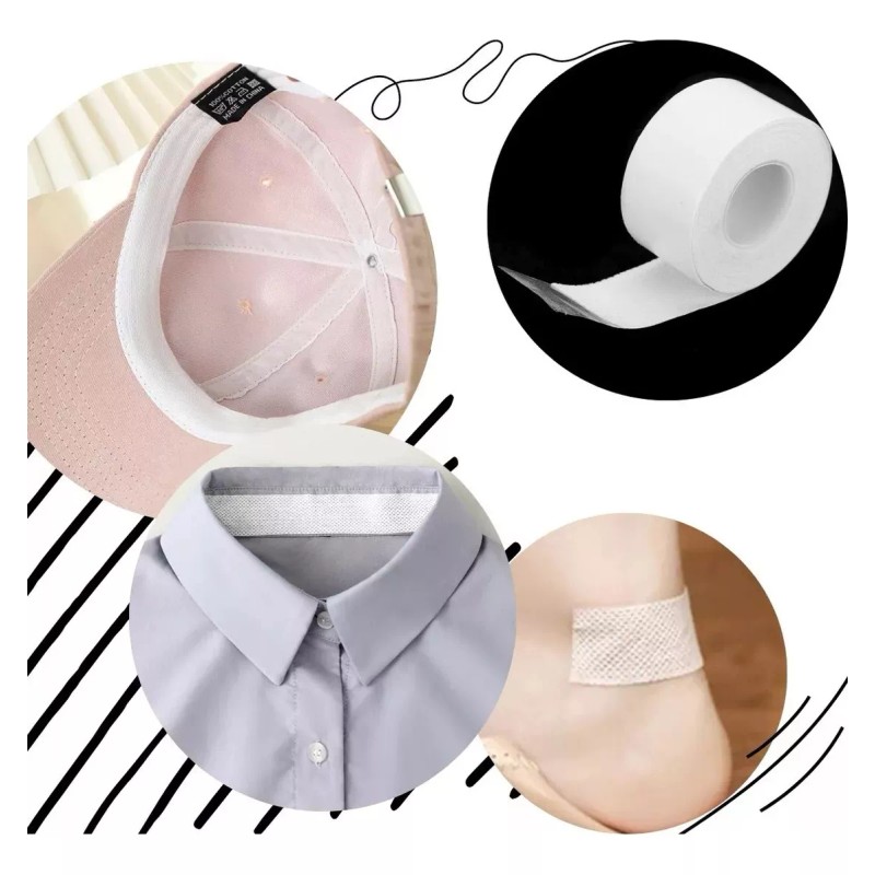 Universo en Linea Cinta Adhesiva Sudor Axilas Prevención Cuello Desechable