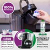Caffenu Keurig Compatible Cleaning Pods. 24 Rinse Pods Cleaner Kit.