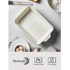 DOWAN 9x13-inch Baking Dish, Deep Casserole Dishes for Oven, Lasagna