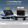 YuanTing Portable car Stereo Radio Carplay Android Auto GPS Media
