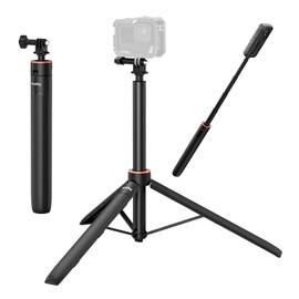 SmallRig 150cm Selfie Stick Tripod for GoPro Hero 12/11/10/9 for DJI Action 4/5 Pro Low Profile Insta360 X4/X5 Panoramic Camera with Telescopic Extension Pole for Action Camera VT-08 5284