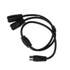 DIN 4PIN to 2DIN 4PIN Adapter Cable Professional Male to