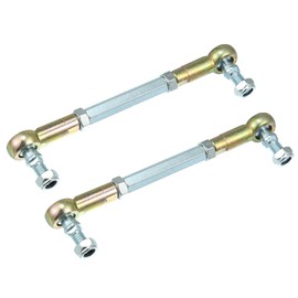 X AUTOHAUX 2pcs M8 120mm Steering Tie Rod for 50cc 70cc 90cc 110cc 125cc ATV