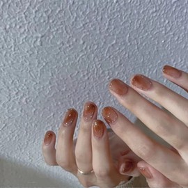 24 Pcs Nail Tips Rendering Lovely Nail Nail for Sweet Girls