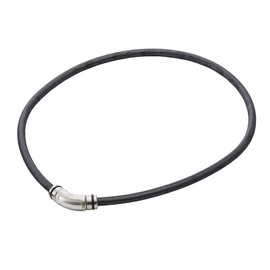 Colantotte ABAPN01 Magnetic Health Accessory Necklace, Crest R, Earl, Black